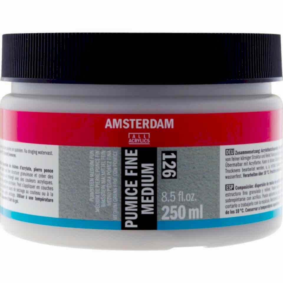 AMSTERDAM PUMICE FINE MEDIUM 126 250ML (SÜNGERTAŞI GRENSİZ)