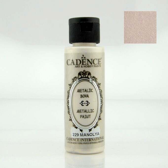 METALİK SEDEFLİ BOYA 229 MANOLYA 70ML