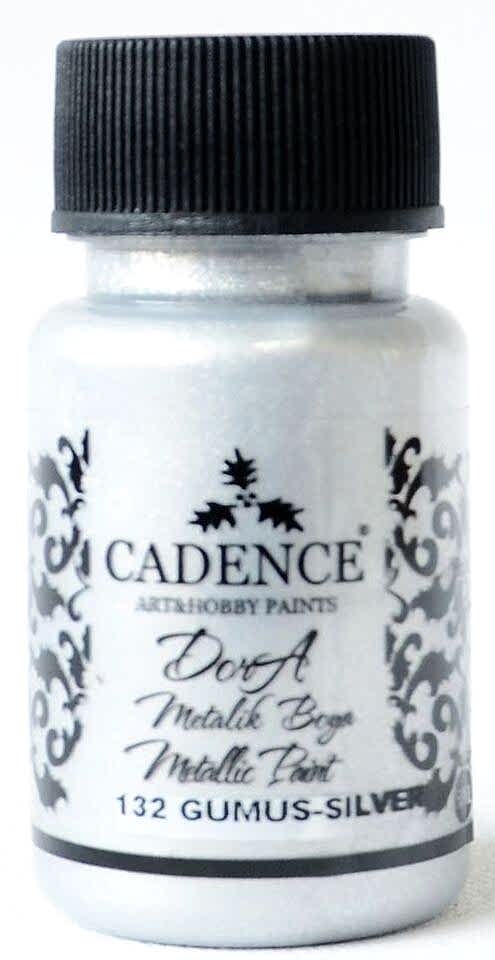 DORA METALİK BOYA 132 GÜMÜŞ 50ML