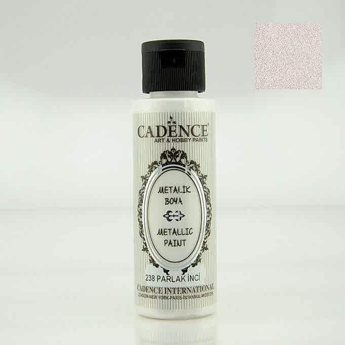 METALİK SEDEFLİ BOYA 238 PARLAK İNCİ 70ML