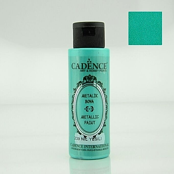 239 Nil Yeşili 70ML Metalik Boya