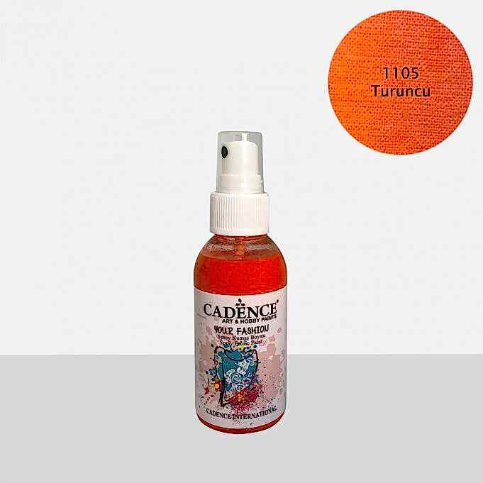 KUMAŞ SPREY BOYA 1105 TURUNCU 100ML