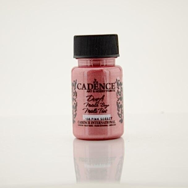 196 Pembe Sorbet - Dora Metalik Boya 50ML