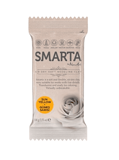 SMARTA HAVAYLA KURUYAN MODELLEME HAMURU GÜNEŞ SARISI 100 GR