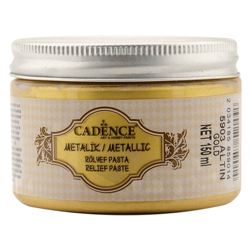 METALİK RÖLYEF PASTA 5903 ALTIN 150ML