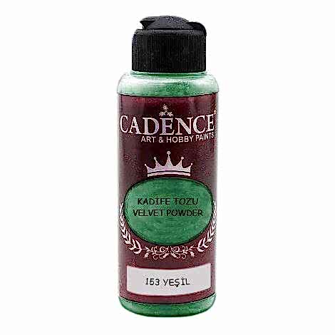 VELVET POWDER KADİFE TOZU 153 YEŞİL 120ML
