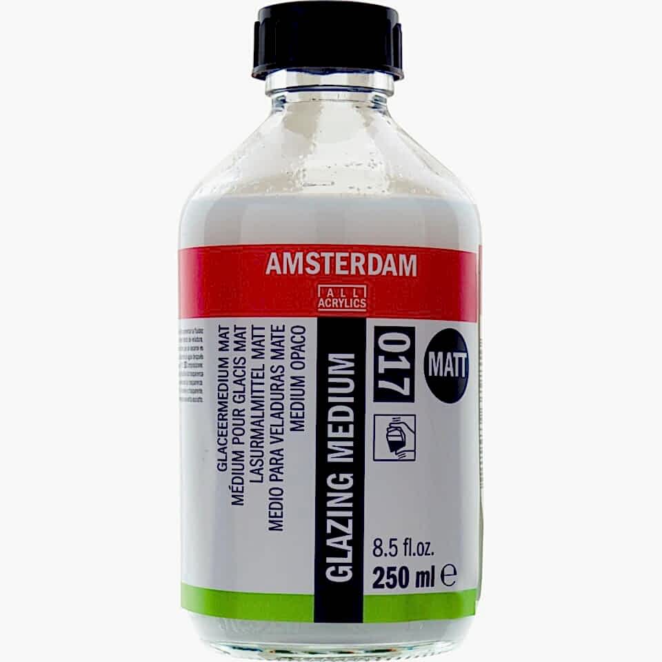 AMSTERDAM GLAZING MEDIUM MATT 017 250ML