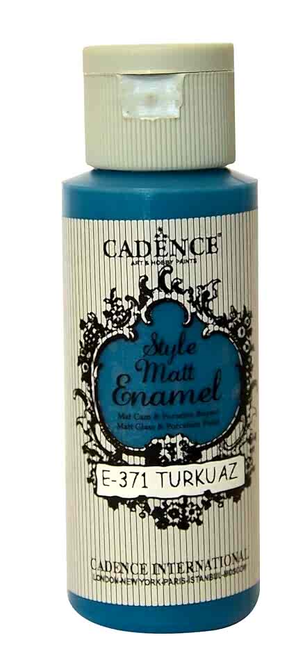 ENAMEL CAM BOYASI E-371 TURKUAZ 59ML
