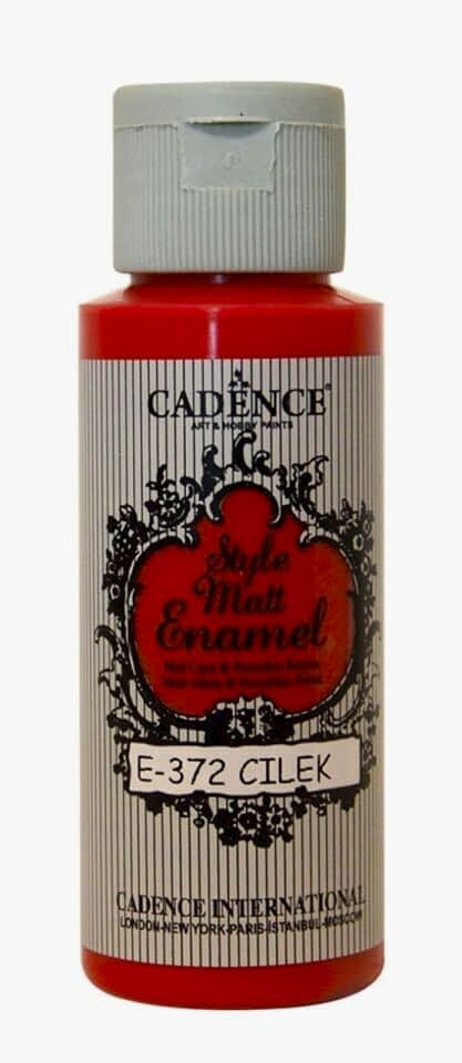 ENAMEL CAM BOYASI E-372 ÇİLEK 59ML