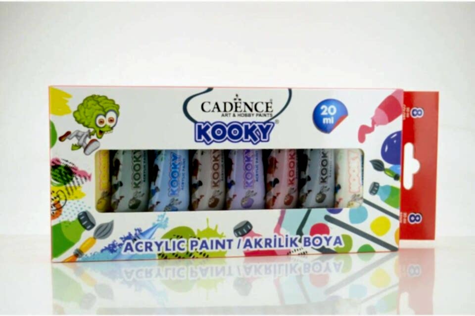 CADENCE KOOKY AKRİLİK 8'Lİ SET 20ML