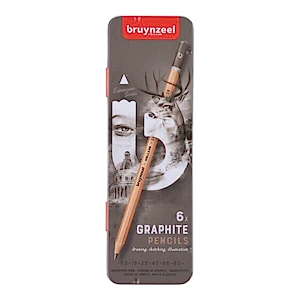 BRUYNZEEL EXPRESSION GRAPHITE 6LI SET (YENİ AMBALAJ)