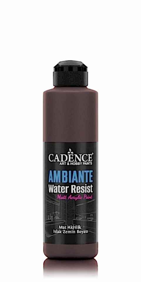 AMBIENTE ISLAK ZEMİN BOYASI AW-18 KOYU KAHVE 500ML + KATALİZÖR 20GR