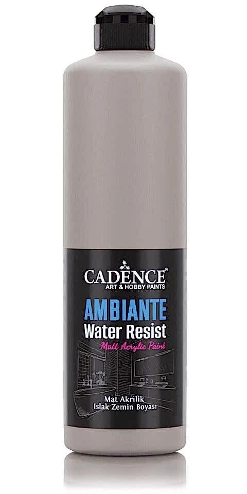 AMBIENTE ISLAK ZEMİN BOYASI AW-19 VİZON GRİ 500ML + KATALİZÖR 20GR