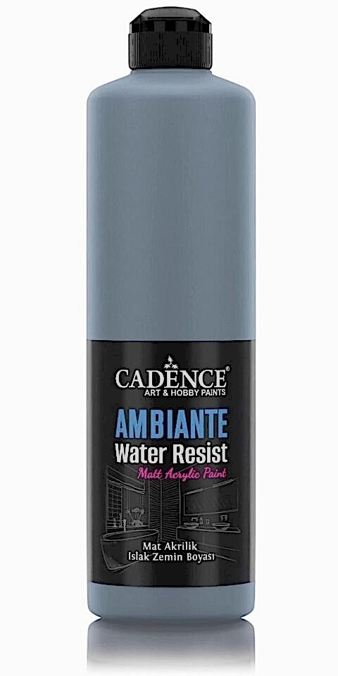 AMBIENTE ISLAK ZEMİN BOYASI AW-20 KOYU ARDUVAZ GRİ 500ML + KATALİZÖR 20GR