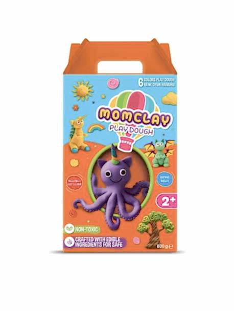 SMARTA MOMCLAY OYUN HAMURU 6 RENK (100 GR *6*1)