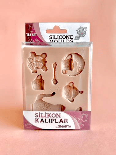 Smarta Silikon Kalıp-Çay Seti
