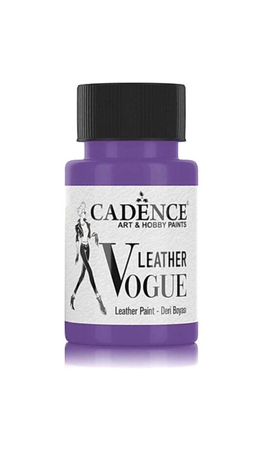 LEATHER VOGUE DERİ BOYASI LV-07 MOR 50 ML