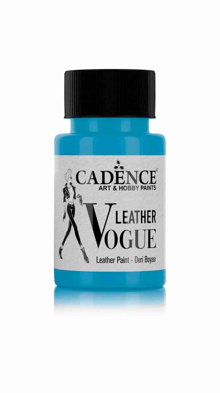 LEATHER VOGUE DERİ BOYASI LV-08 AÇIK TURKUAZ 50 ML