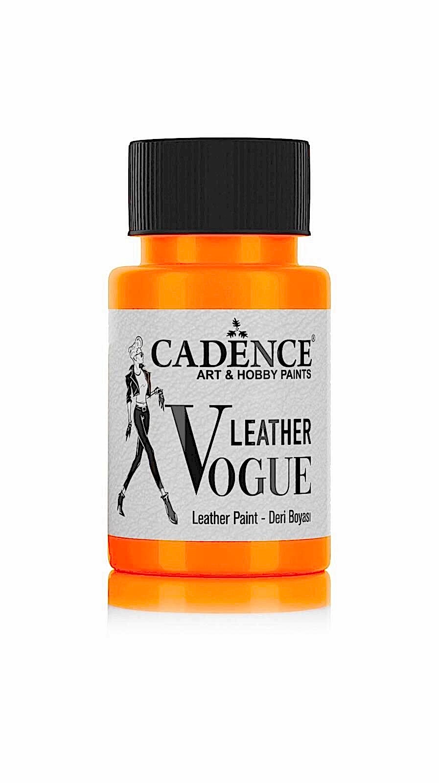 LEATHER VOGUE DERİ BOYASI LVF-02 FOSFORLU TURUNCU 50ML