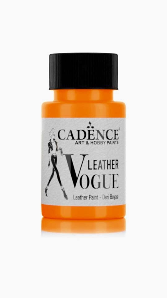 LEATHER VOGUE DERİ BOYASI LVF-02 FOSFORLU TURUNCU 50ML