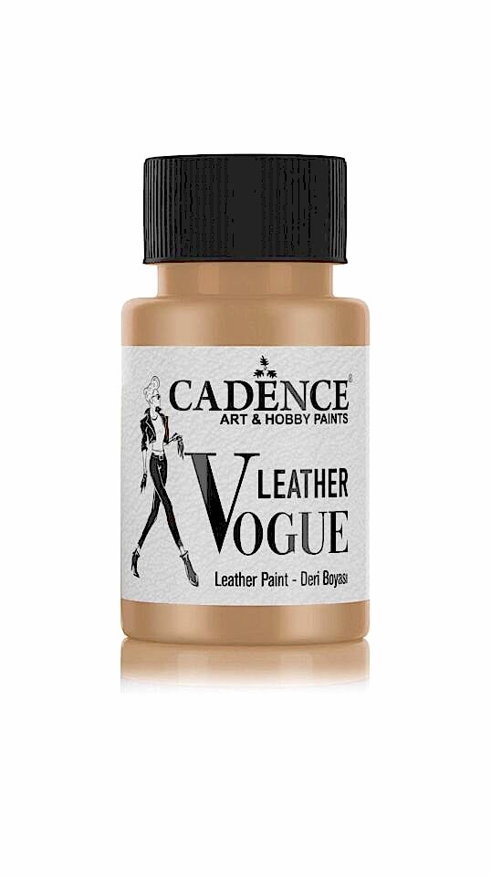 LEATHER VOGUE DERİ BOYASI METALİK LVM-03 ANTİK ALTIN 50 ML