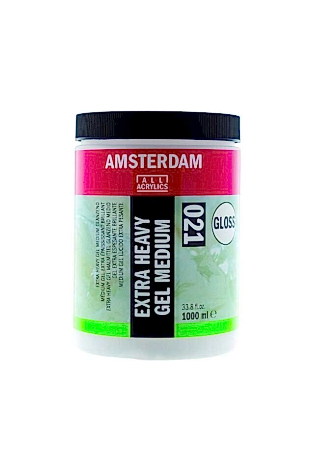 AMSTERDAM EXTRA HEAVY GEL MEDIUM GLOSS 021 1000ML
