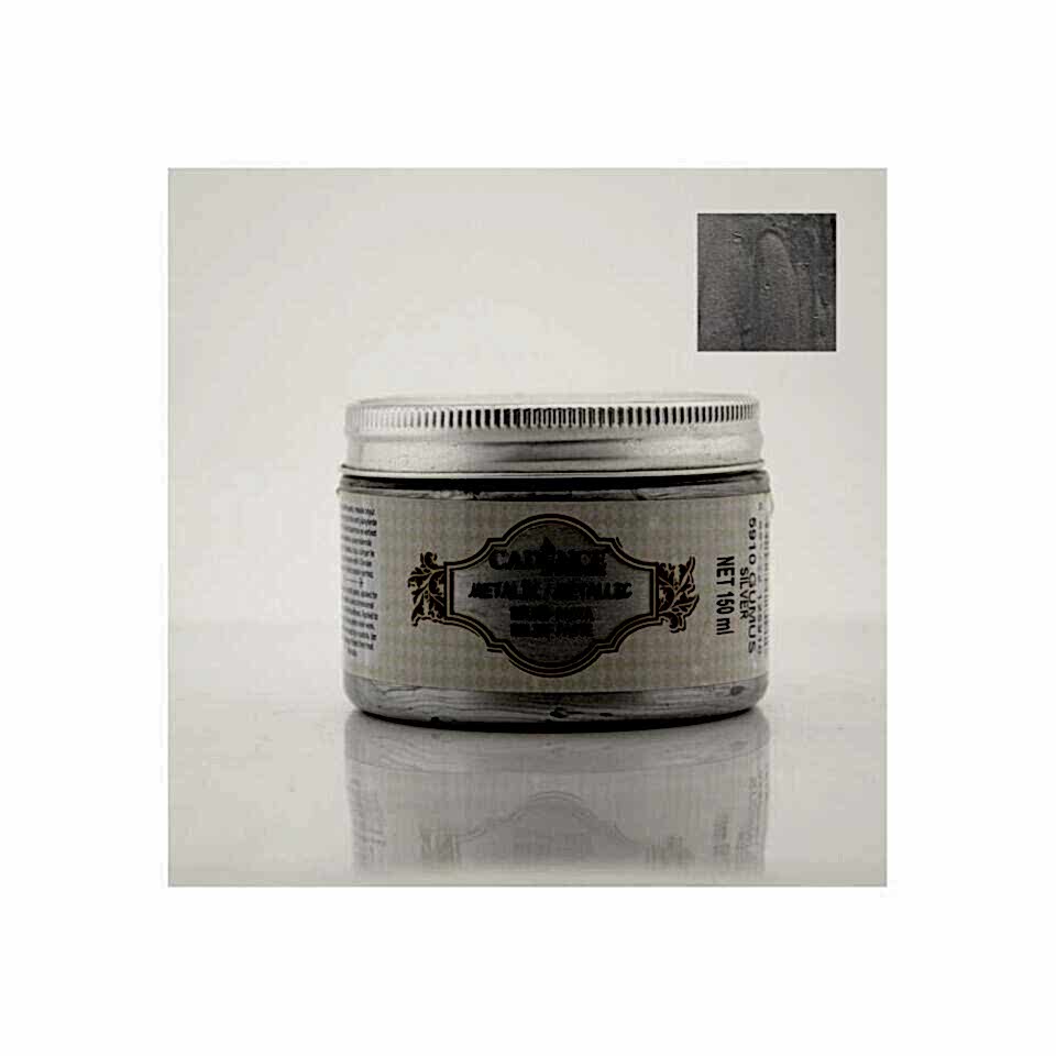 METALİK RÖLYEF PASTA 5910 GÜMÜŞ 150ML