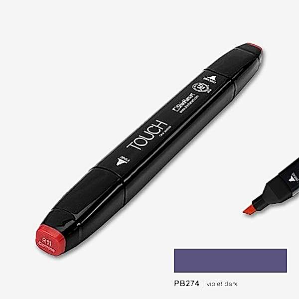 TOUCH TWIN MARKER PB274 VIOLET DARK