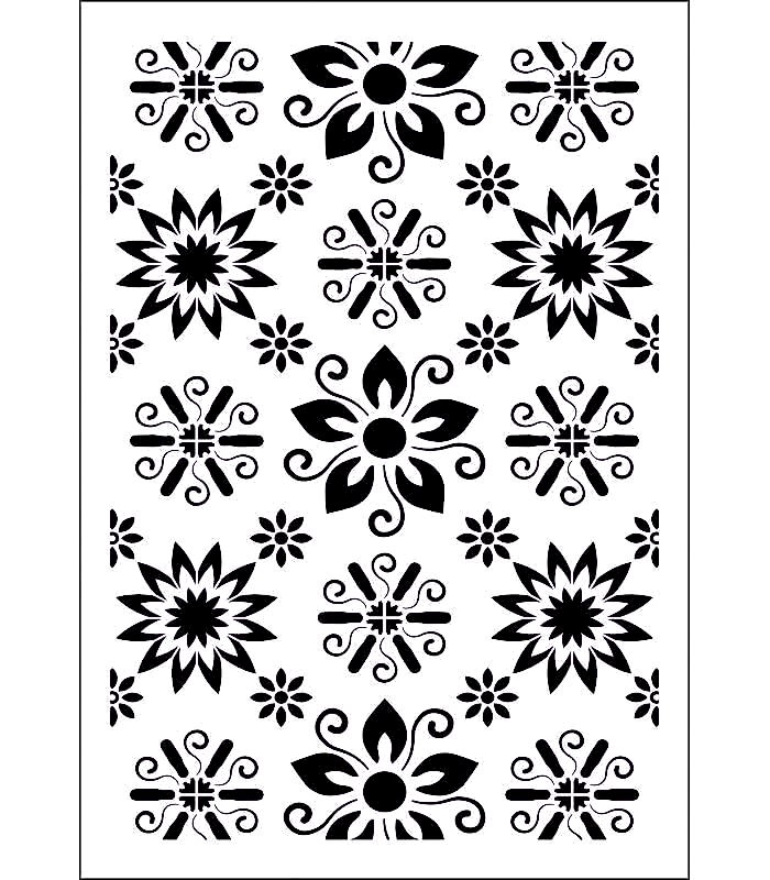 FCS STENCIL MODEL-9 21X30