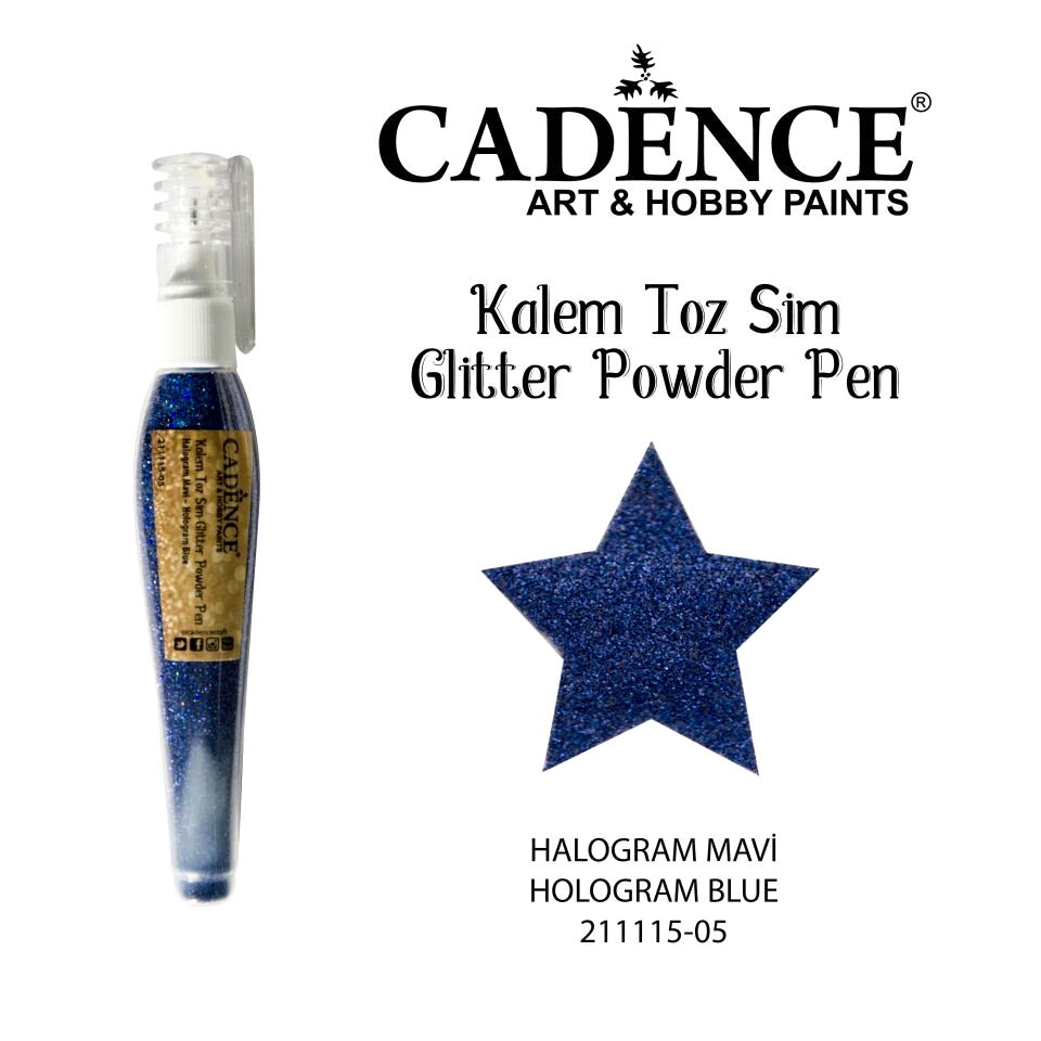 KALEM TOZ SİM 211115-05 HOLOGRAM MAVİ 10GR