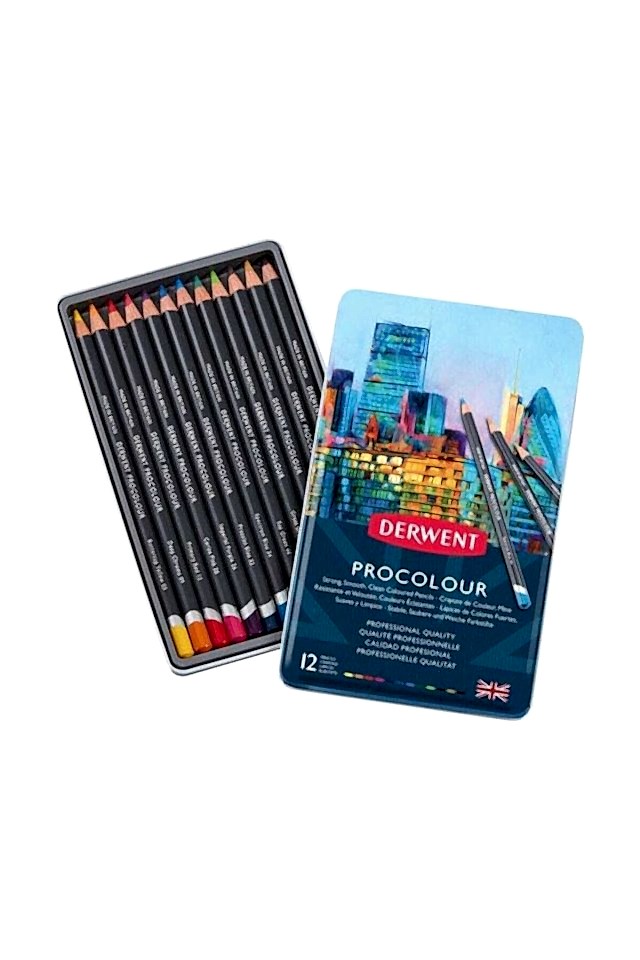 DERWENT PROCOLOUR 12'Lİ TENEKE KUTU