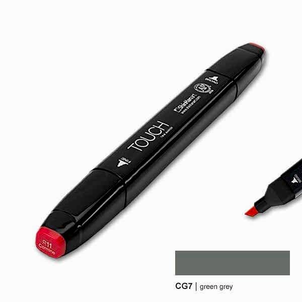 TOUCH TWIN MARKER GG7 GREEN GREY
