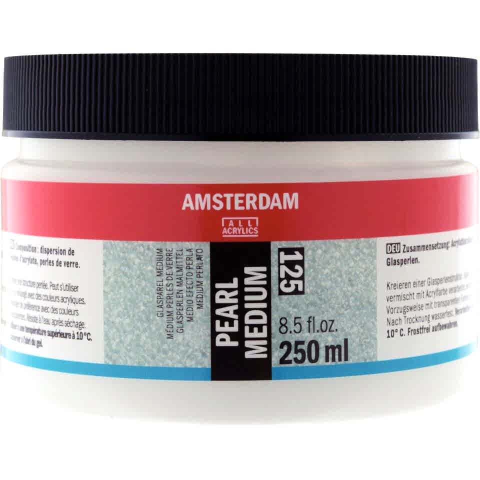 AMSTERDAM PEARL MEDIUM 125 250ML (İNCİ YÜZEY)