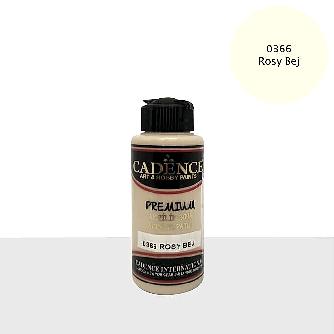 PREMIUM AKRİLİK BOYA 0366 ROSY BEJ 120ML