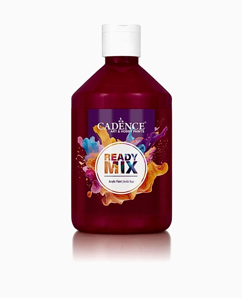 READY MIX AKRİLİK BOYA RM-04 PRIMARY KIRMIZI 500ML