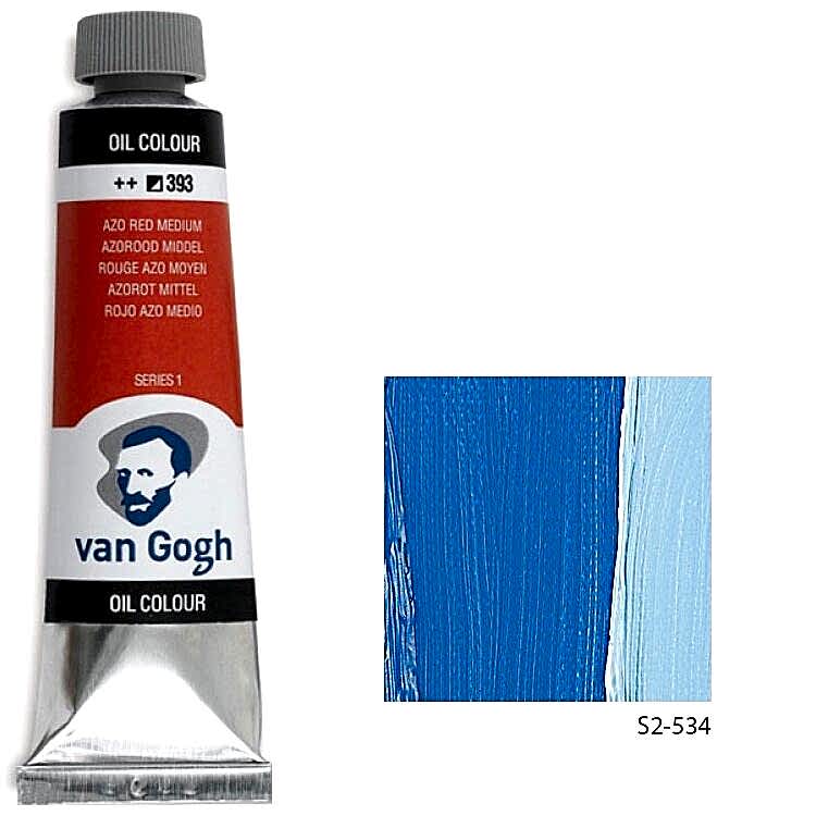 Talens Van Gogh Yağlı Boya 40ml Seri 2 534 Cerulean Blue