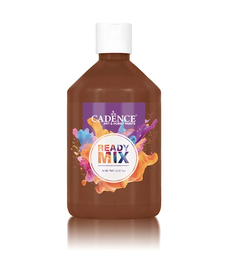 READY MIX AKRİLİK BOYA RM-11 KAHVERENGİ 500ML
