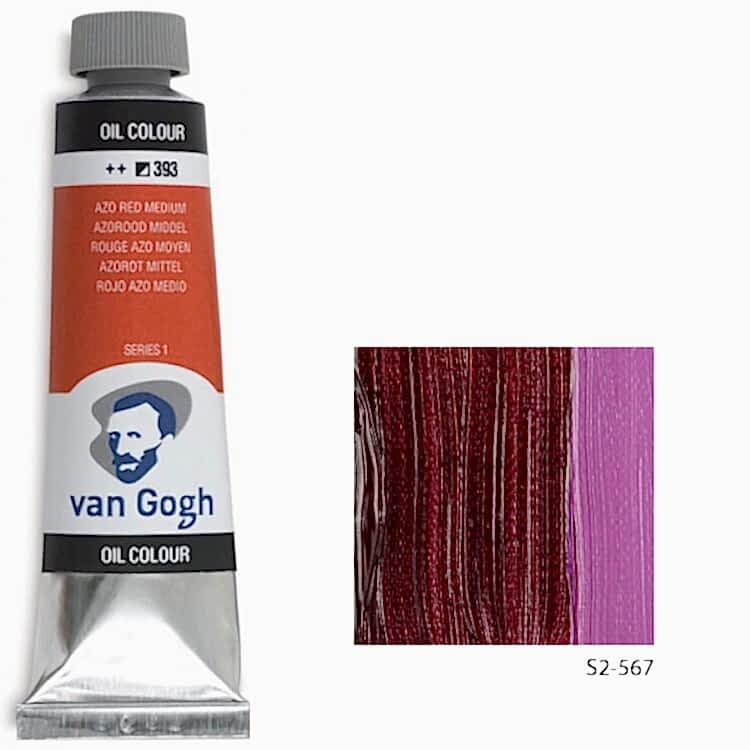 Talens Van Gogh Yağlı Boya 40ml Seri 2 567 Prem Red Violet
