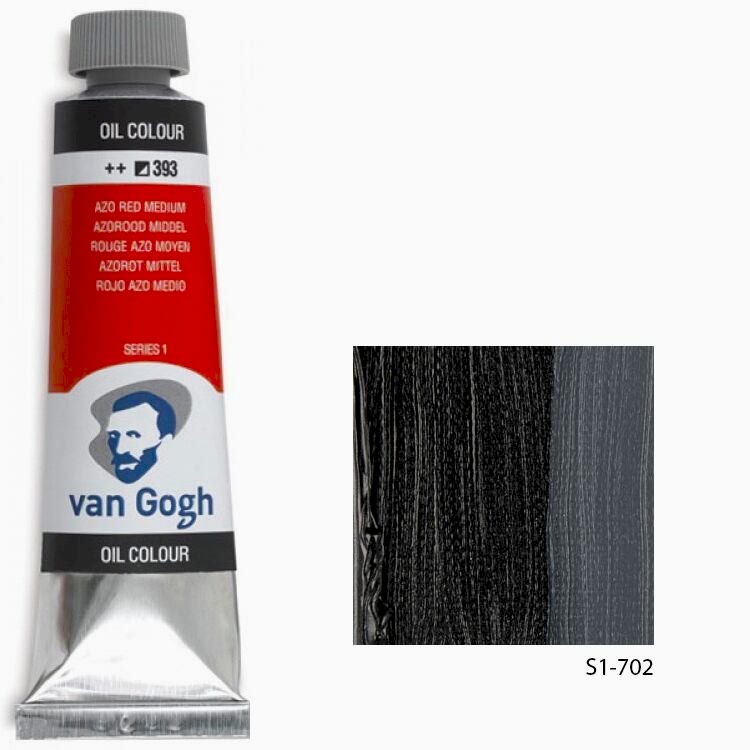 Talens Van Gogh Yağlı Boya 40ml Seri 1 702 Lamp Black