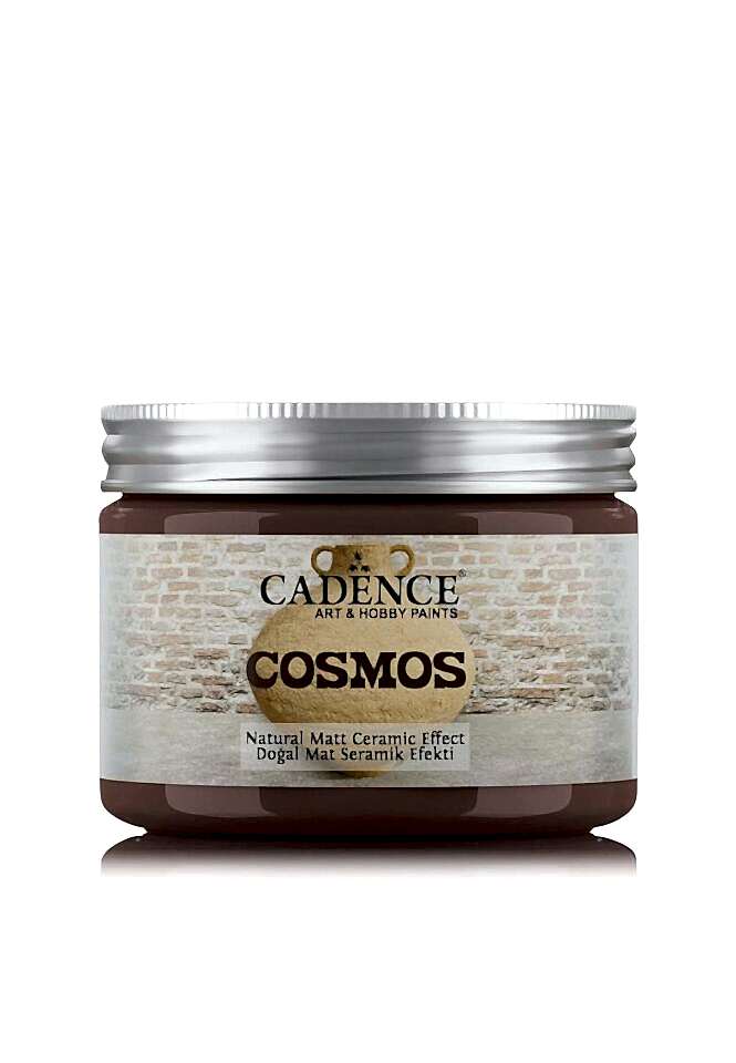 COSMOS DOĞAL MAT SERAMİK EFEKT CS-15  KAHVE 150ML