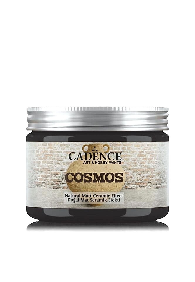 COSMOS DOĞAL MAT SERAMİK EFEKT CS-16 BLACK 150 ML