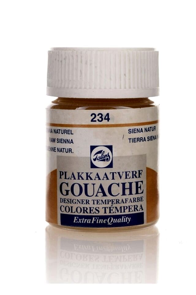TALENS GOUACHE JAR 16ML RAW SIENNA
