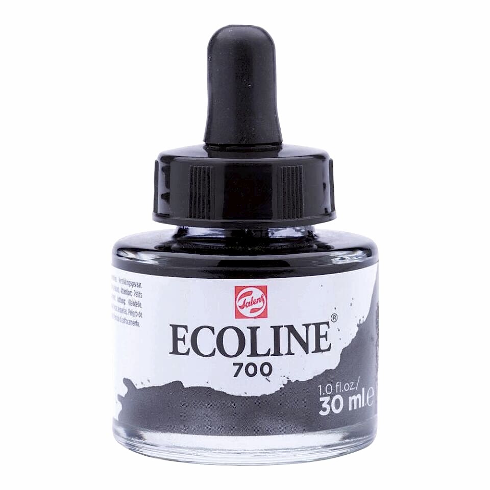 TALENS ECOLINE 30ML BLACK