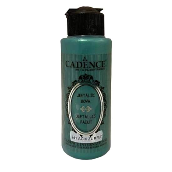 METALİK SEDEFLİ BOYA 241 AÇIK ZÜMRÜT 70ML