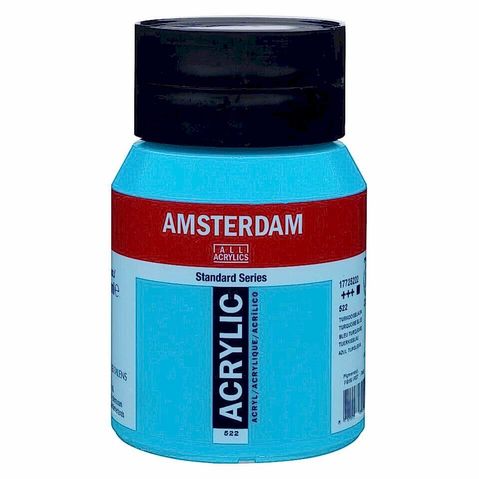 AMSTERDAM STANDART AKRİLİK 500 ML. TURQ.BLUE