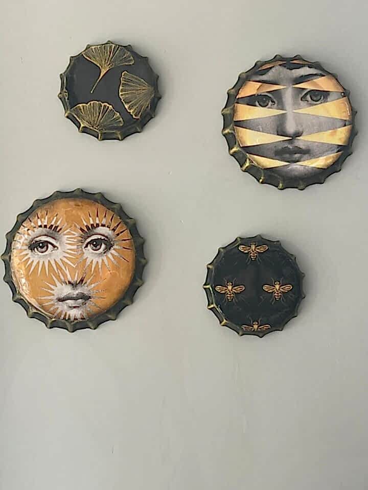 EPOKSİLİ FORNASETTİ DUVAR DEKORU