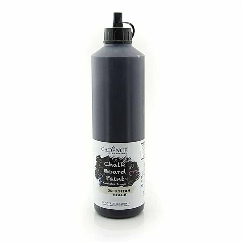 KARA TAHTA BOYASI 2600 SİYAH 750ML