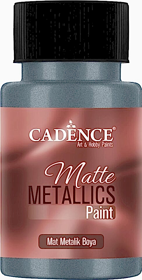 MAT METALİK BOYA MMB-19 GÜMÜŞ MAVİ 50ML