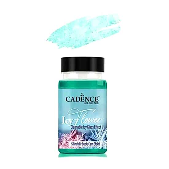 ICY FLOWER SİLİNEBİLİR BUZLU CAM EFEKTİ IF-07 YEŞİL 90ML