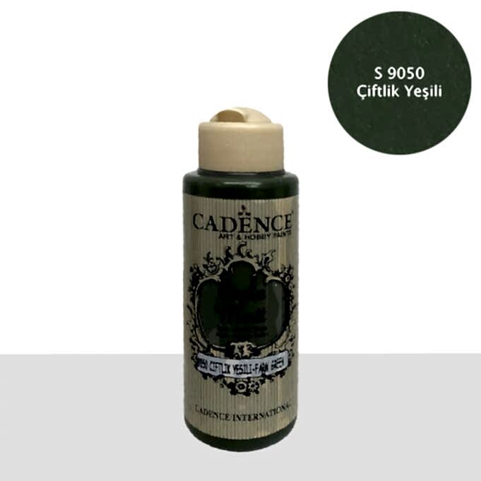 STYLE MAT AKRİLİK BOYA S-9050 ÇİFTLİK YEŞİLİ 120ML